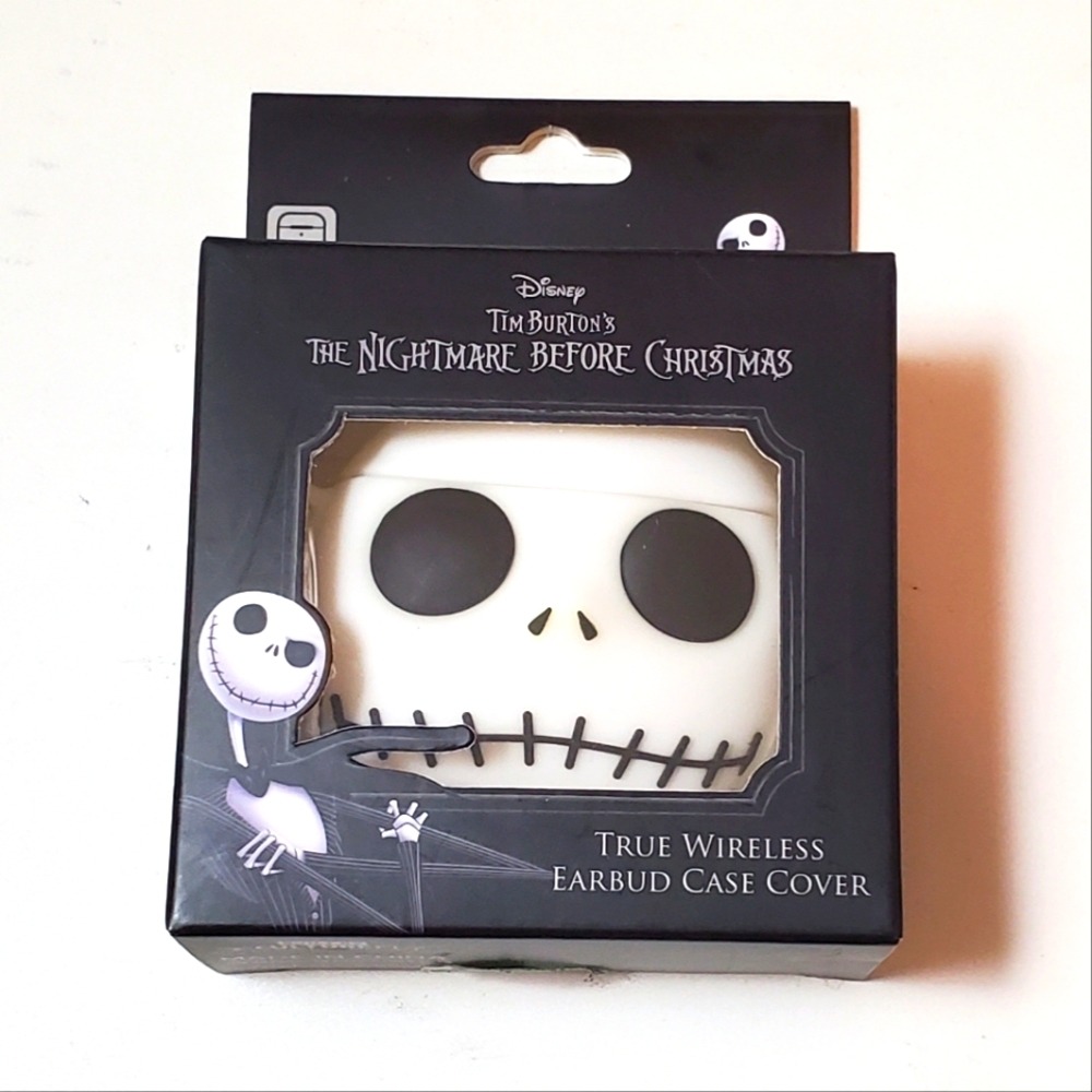 Disney The Nightmare Before Christmas Jack Skellington True Wireless Earbud Case